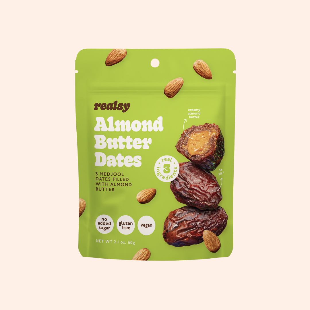 Almond Butter Dates | Snack Packs