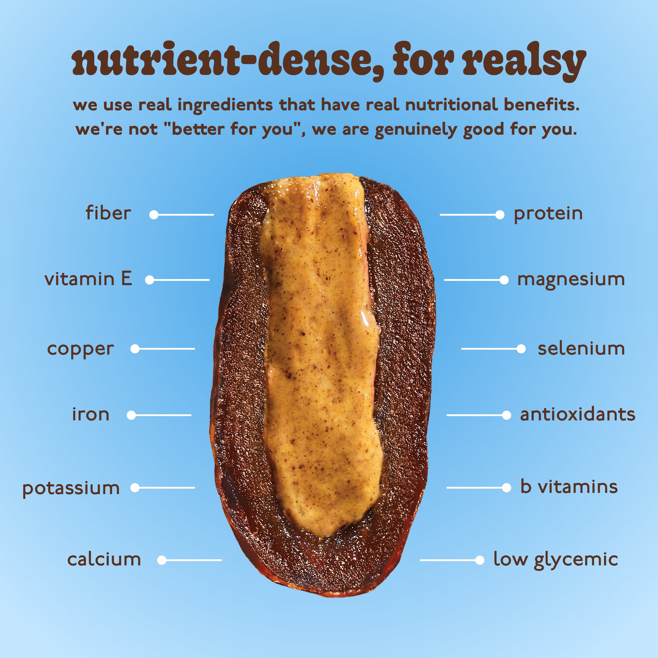 Peanut Butter-Filled Dates | Snack Packs