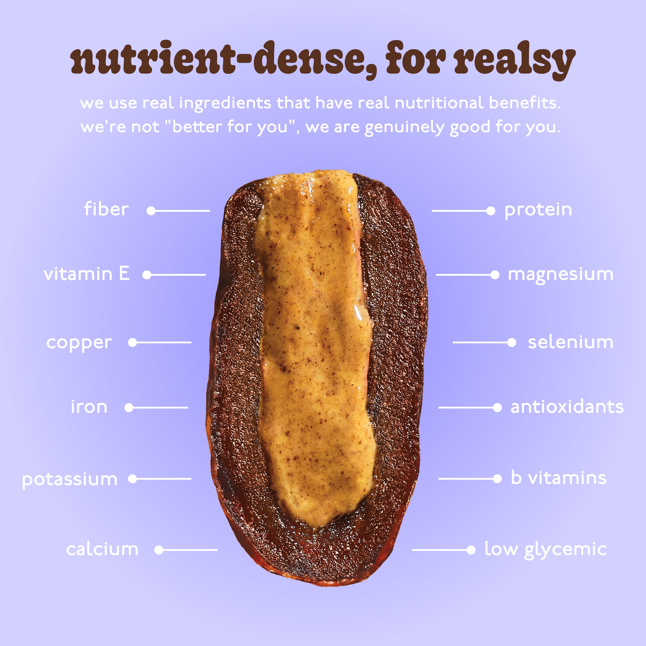Variety Pack of Nut Butter-Filled Dates | Snack Packs