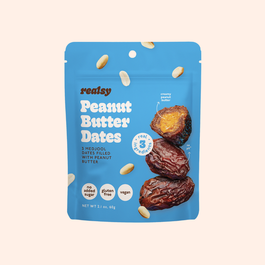 Peanut Butter Dates | Snack Packs