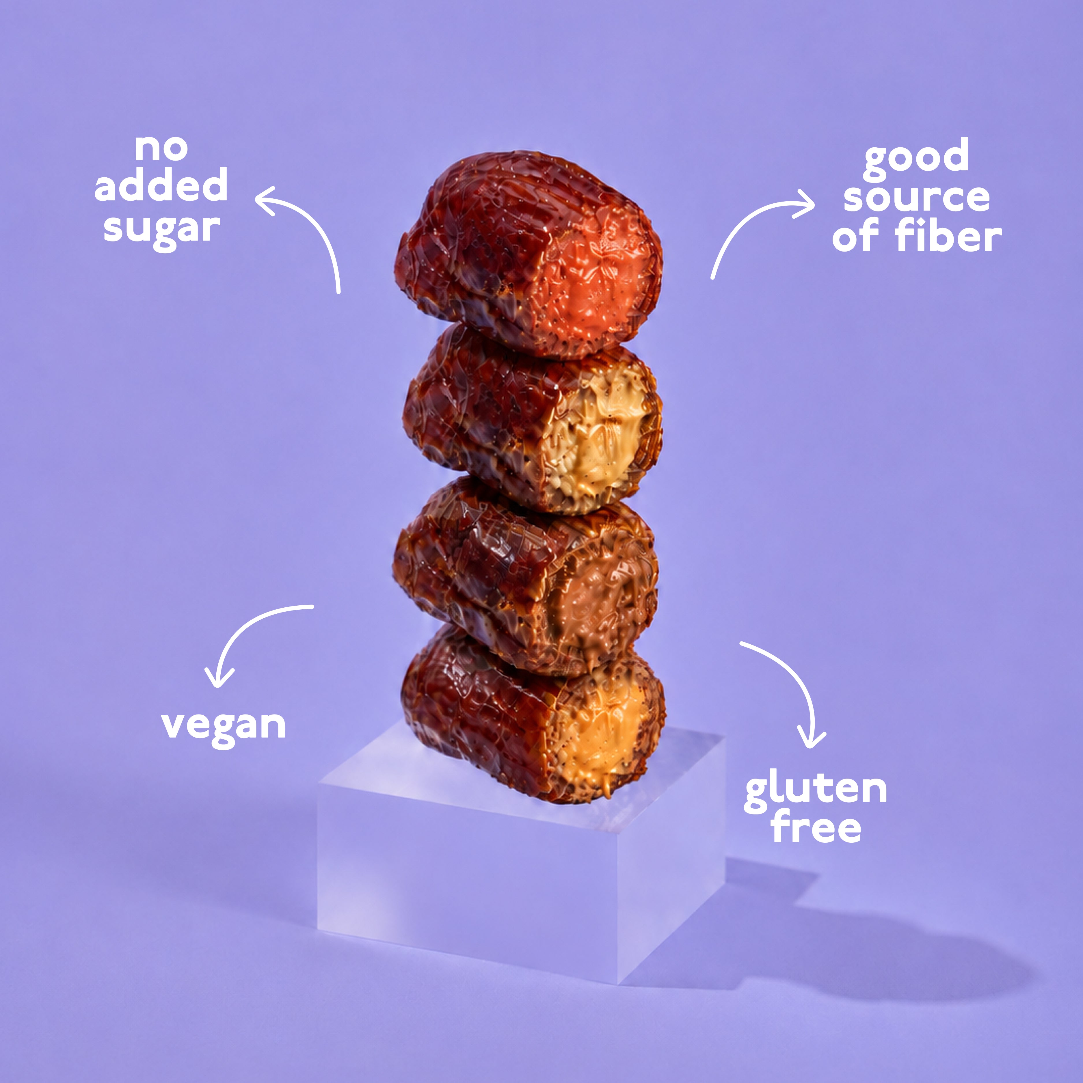 Variety Pack of Nut Butter-Filled Dates | Snack Packs