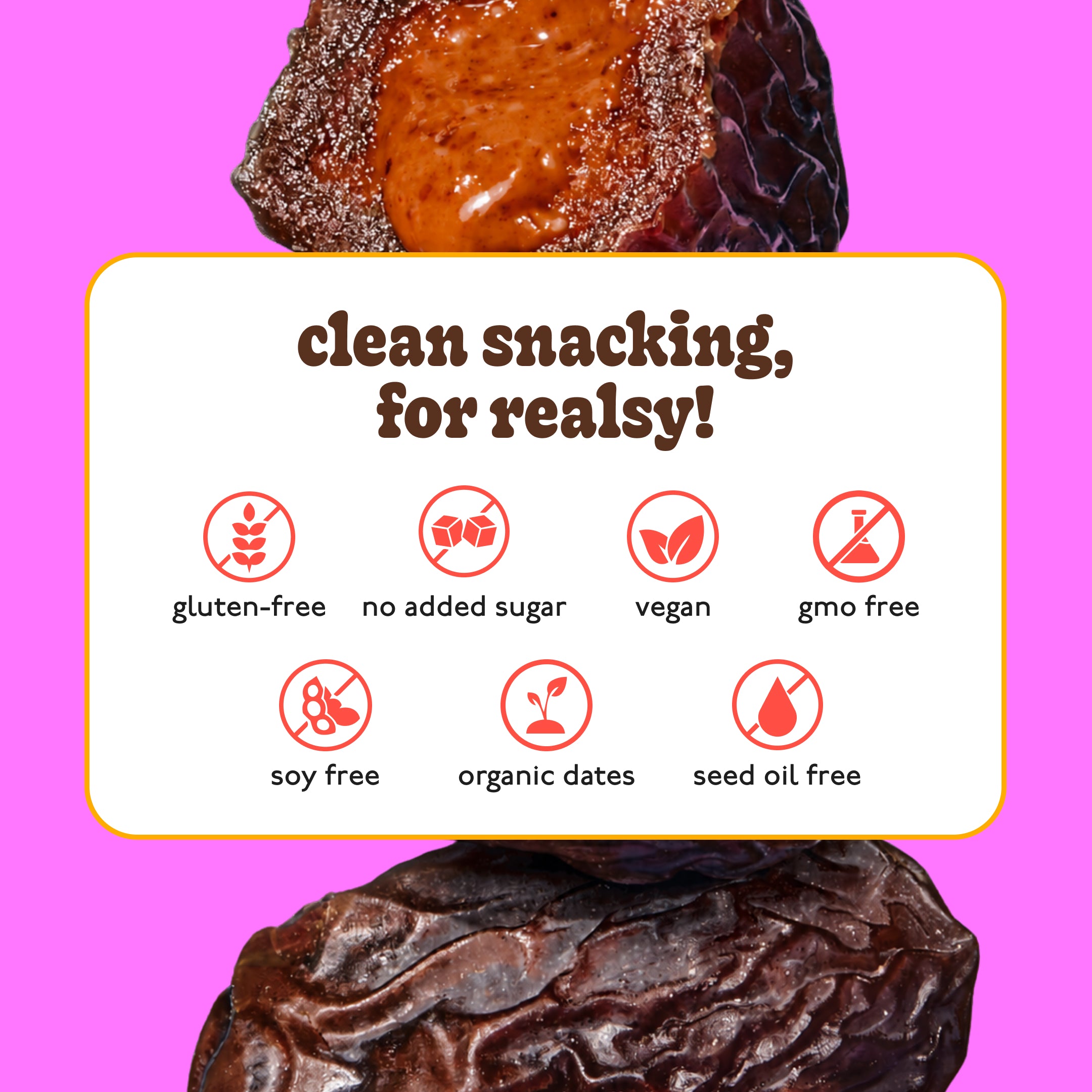 PB&J-Filled Dates | Snack Packs