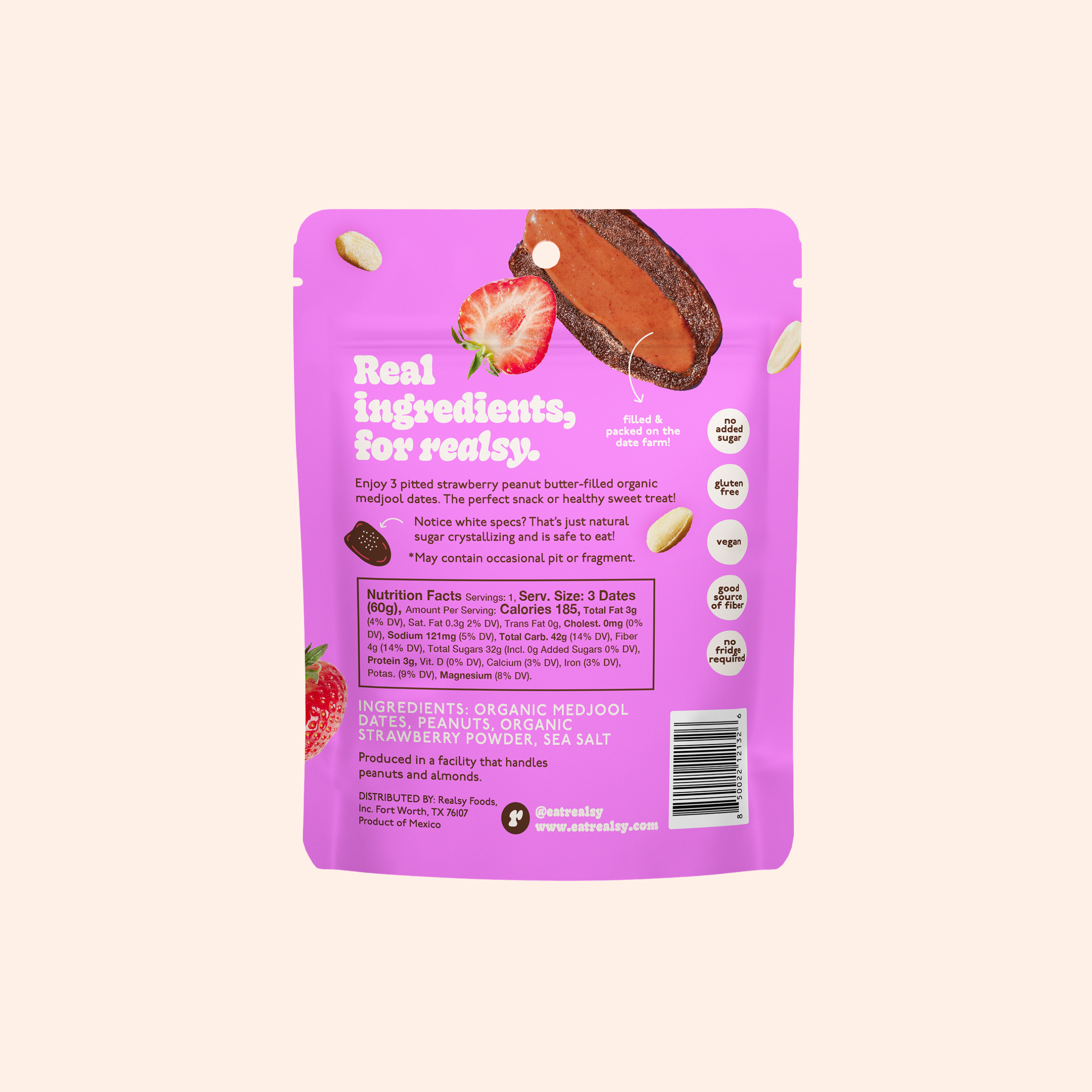 PB&J Dates | Snack Packs