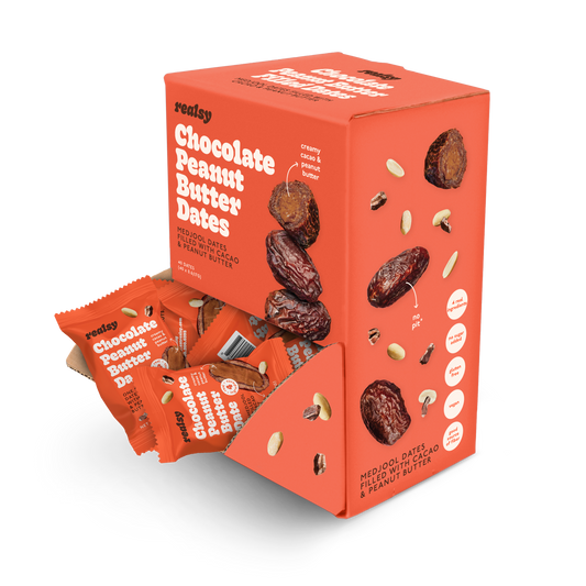 Chocolate Peanut Butter Dates | Individually Wrapped (40 count) | Wholesale