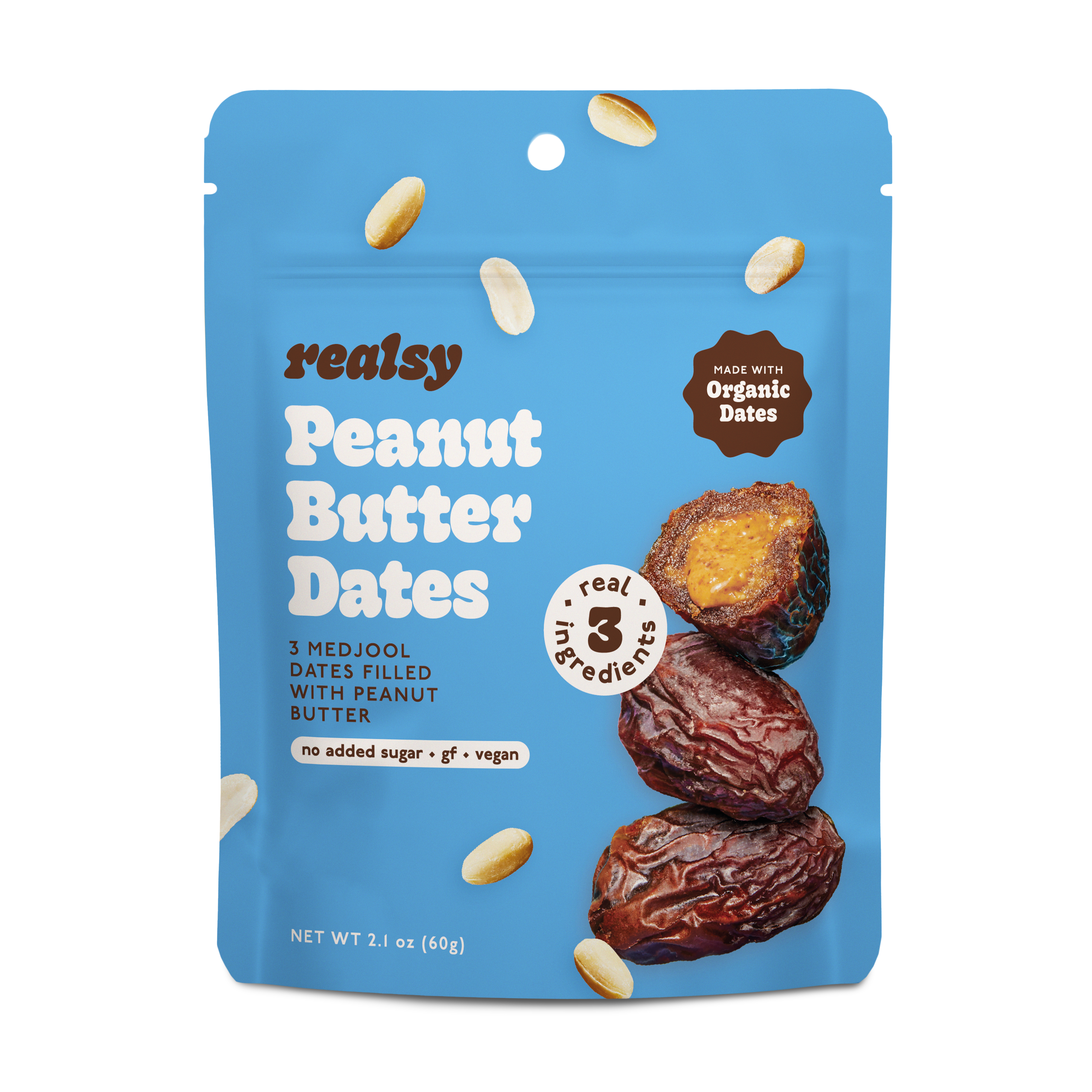 Peanut Butter-Filled Dates | Snack Packs