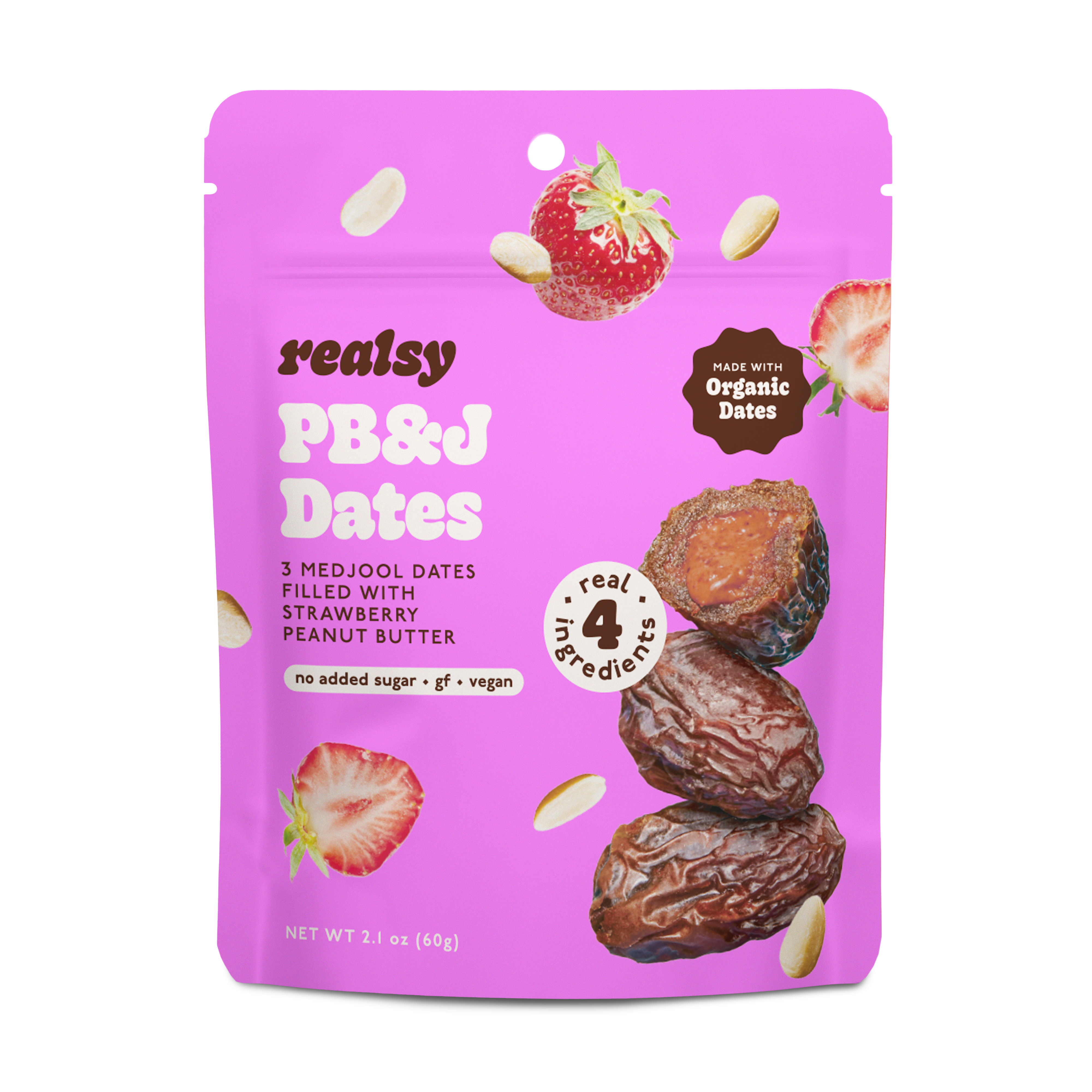 PB&J-Filled Dates | Snack Packs