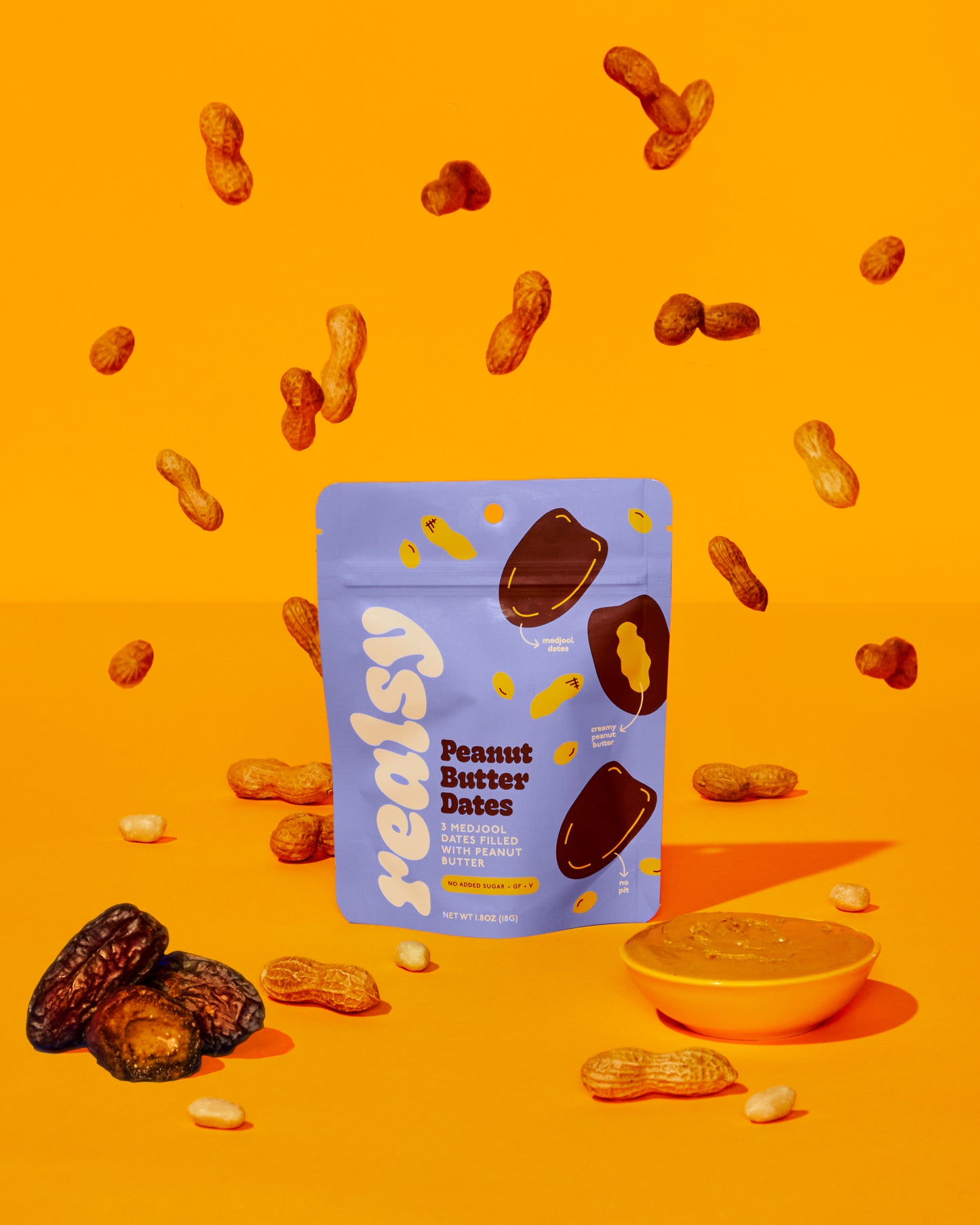 Peanut Butter Dates (10 pack) | Snack Packs
